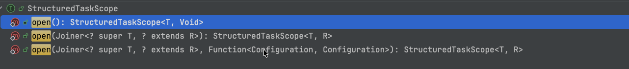 JDK25构造StructuredTaskScope实例的API